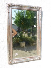 Antica specchiera rettangolare - specchiera,