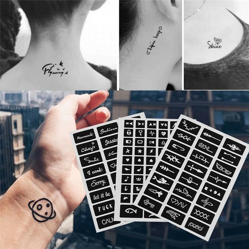 105 stencil tatuaggi - 105,