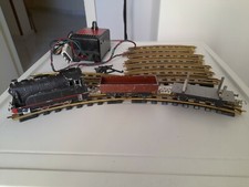 CONTI CO MO GE LOCOMOTIVA FS 3002 CARRI MERCI BINARI E ALIMENTATORE FUNZIONANTE