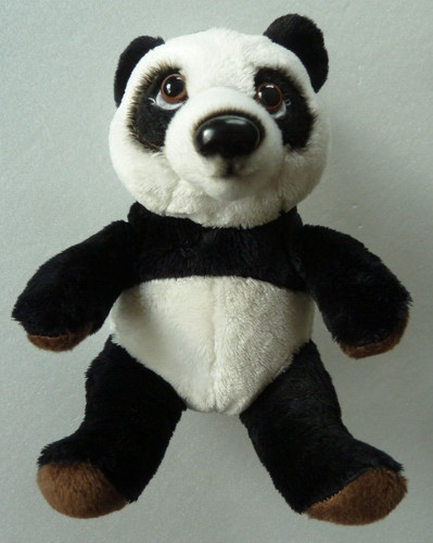 Doudou peluche panda lelly - i9.,