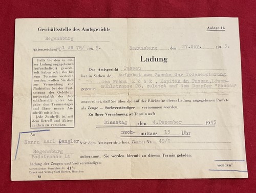 1945 witness kriegsmarine - 1945,