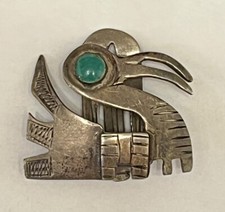 ORECCHINO UCCELLINO GRAZIELLA G. LAFFI PERÙ argento sterling (1) - clip vintage anni 70