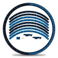 MTB Bici Ruote Adesivo Set da