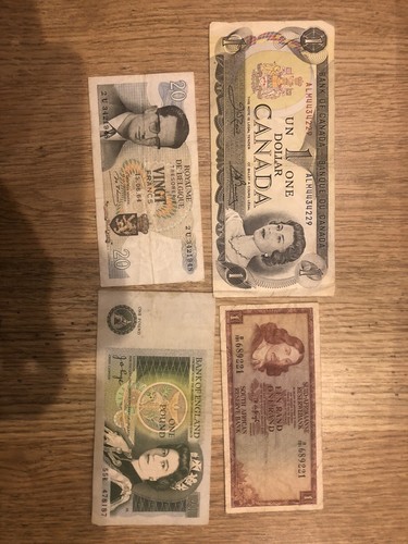 Lotto banconote straniere - lotto, 4