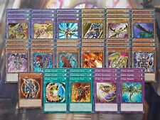 Yugioh Gaia il Campione Drago Mazzo 49 Carte Cavaliere Feroce Maledizione del Drago Yugi