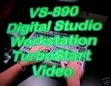 Roland VS-890 Turbostart DVD -