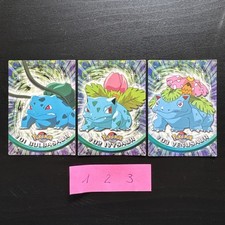 BULBASAUR, IVYSAUR E VENUSAUR