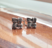 Signed Lagos Earrings Omega