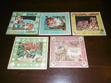 LOTTO 5 FIABE "LE FAVOLE DEI BAMBINI BUONI 1954" TITOLI IN DESCRIZIONE