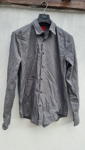 Camicia grigia uomo casual