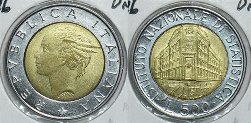 Italy 1996 500 lira - 1996,