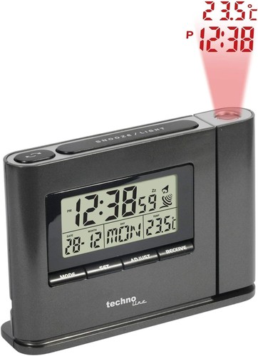 Sveglia technoline 519 nera - technoline,