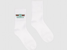 Calze Gucci nuove cotone logo