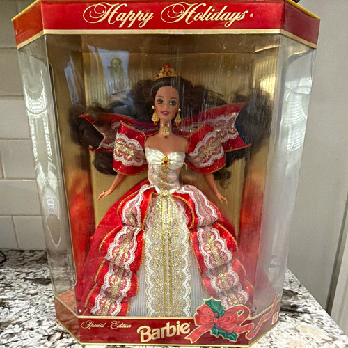 Barbie happy holidays - barbie,