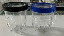 Lot of 2 Magic Bullet 8oz Cups