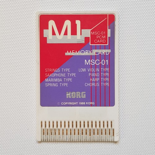 Scheda memoria korg m1 - scheda, di