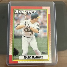 1990 Topps - Mark McGwire #690