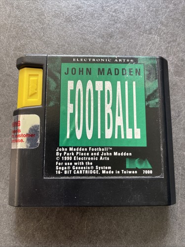 John madden football sega - john,