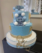 torta scenografica battesimo/