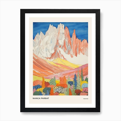 Poster nanga parbat pakistan - poster, 2