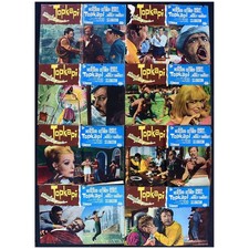 fotobuste TOPKAPI Melina Mercouri Ustinov Maximilian Schell tamiroff F26