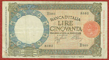 BANCA d'ITALIA 18. 2. 1943 50