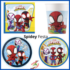 Set kit spidey e i suoi fantastici amici amazing friends marvel compleanno festa