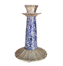 BUCCELLATI Gianmaria Portacandela ROUCHE argento 925 con Sodalite blu naturale