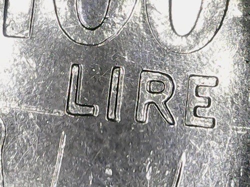 100 lire 1979 fao errore - fao,