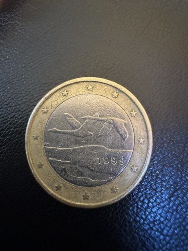 Moneta euro rara finlandia - 1,