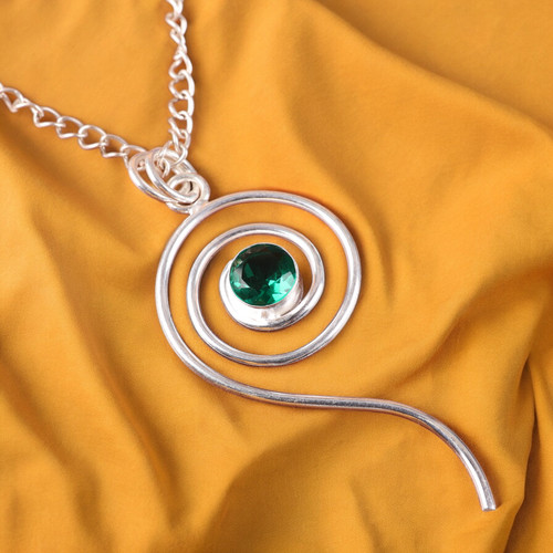 Ciondolo argento sterling - in,