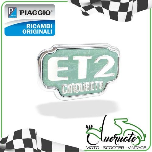 Targhetta bauletto anteriore - targhetta,