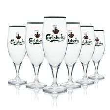 6 bicchieri birra Carlsberg