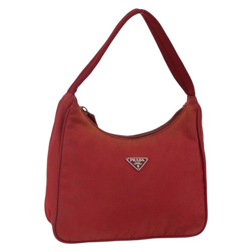 Borsa mano prada nylon rosso - borsa,