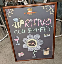 LAVAGNA CANCELLABILE PER BAR