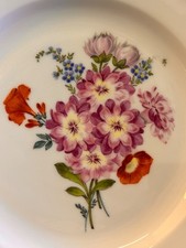 Rarissimo Herend Hungary piatto anno 1916 dipinto a mano bouquet fiori