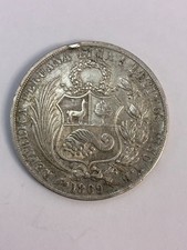 1 Sol Perù 1869 – Argento