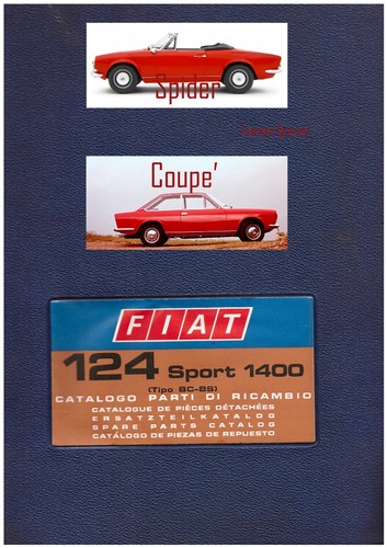 Fiat 124 sport 1400 - bc-bs,