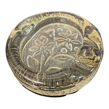 Posacenere in vetro sommerso Murano vintage