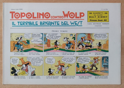Topolino contro wolp - contro, il