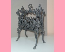 Porta riviste Antico Porta Riviste Liberty Inizi '900 PortaRiviste Ghisa