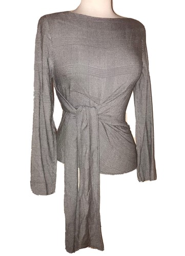 Camicia top blusa - zara, nera