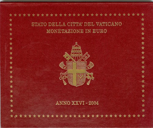 Vaticano folder vuoto per set