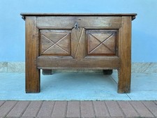 Cassapanca Rustica di Montagna in Rovere- Restaurata (in corso d'opera)_car 3227