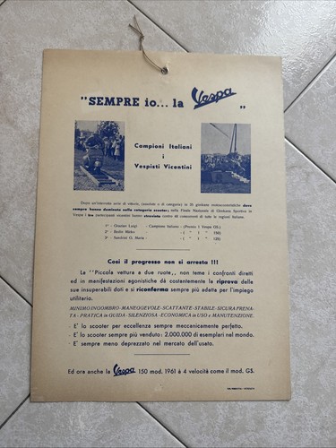 Poster vespa celebrazione - poster,