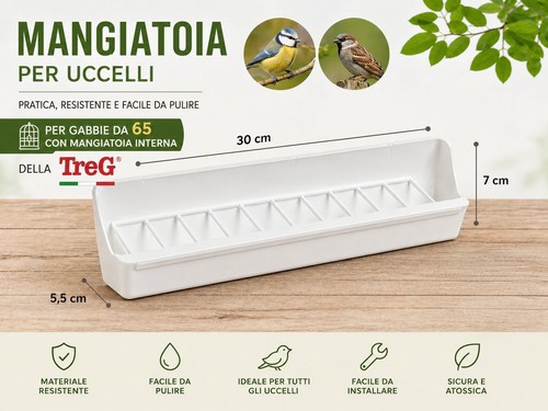 Mangiatoia uccelli 30cm - mangiatoia, per