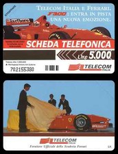 SCHEDE TELEFONICHE FERRARI