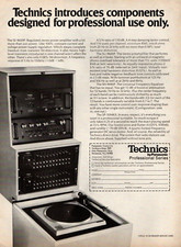 Vintage anni 70 TECHNICS PRO