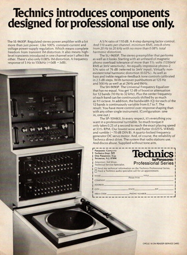 Vintage anni technics pro - 70,