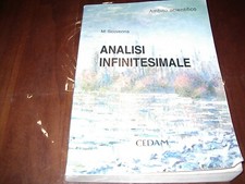 Analisi Infinitesimale Ambito scientifico M. Scovenna ed. Cedam